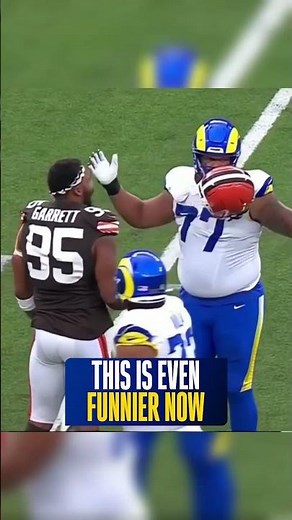 Subtle foreshadowing 🤣 #shorts #rams #mylesgarret