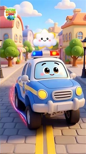 3D Police Car Transformation