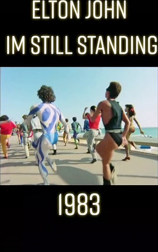 Elton John I'm Still Standing Music Video 1983