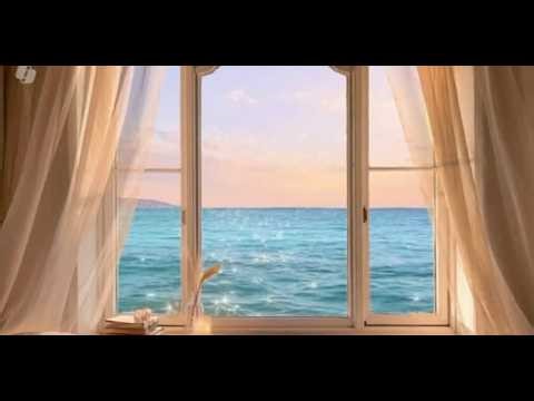 Sparkly Ocean Ambience ✨🌊 | Cozy Windowscape for Relaxing & Daydreaming