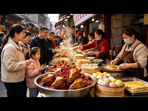 30+ Traditional Chinese Street Foods! Kaifeng's Legendary Muslim Food Street