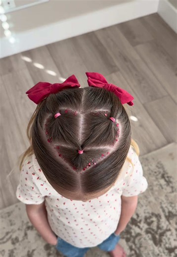 Creative Valentine's Day Hairstyles for Toddlers