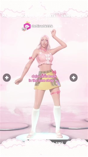 Doja Cat Returns to the Fortnite Item Shop