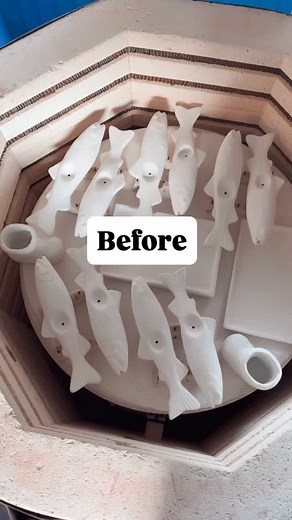 1.2K views | This glaze fire felt like it took forever, 12 hours...