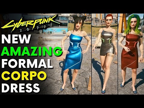 Cyberpunk 2077 - New Formal Corpo Dress! (Cyberpunk 2077 Mods)