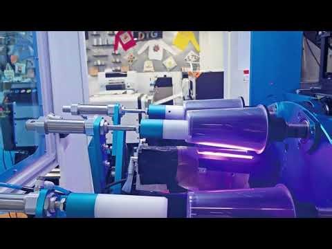 YXD-Dual Station UV Cup Printer for the paper cup, plastic cup, PET cup, PP cup etc.