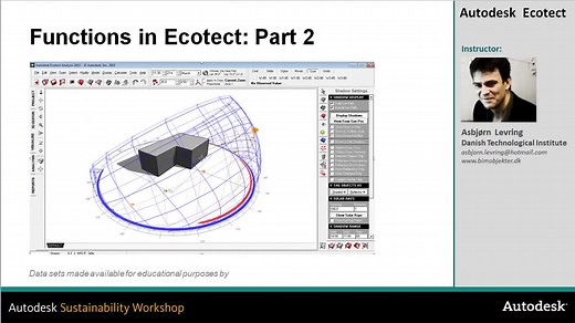 【Ecotect】介绍篇 04 - 软件功能 , 第二部分（分析前的准备）