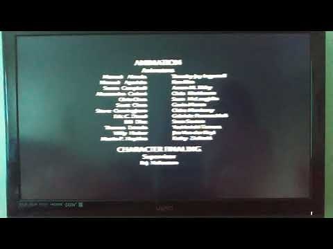 Closing to Shark Tale 2005 VHS (RARE)