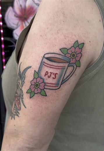 A very special tattoo I got to do last Saturday ♥️