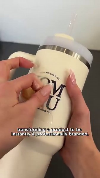 Magically Brand Anything in seconds! Our new Image Transfers give you the power to add a beautiful raised 3-D design to nearly any object (with no background to boot). Just upload your design and watch the magic unfold before your eyes. | StickerYou