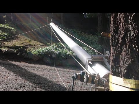 A DIY portable derrik crane. Another way for idiots to hurt themselves.