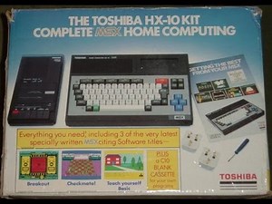Lets look at - Toshiba HX-10 64k MSX home computer kit
