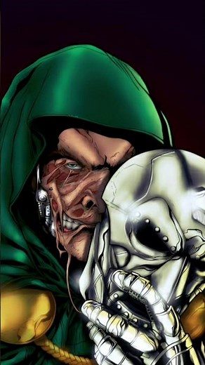 How Dr. Doom's Face Was Disfigured #marvel #geek #comic