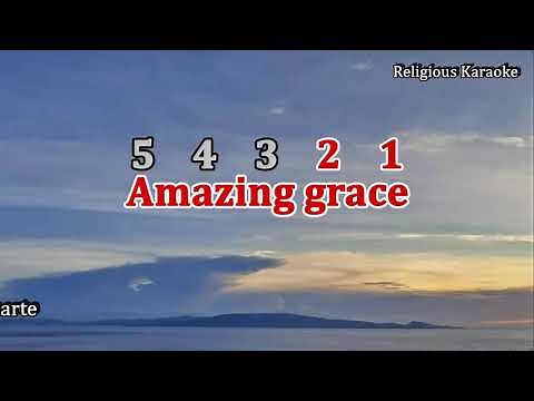 Amazing Grace - Key of G (Karaoke)