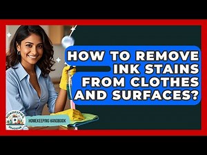 How To Remove Ink Stains From Clothes And Surfaces? - Homekeeping Handbook
