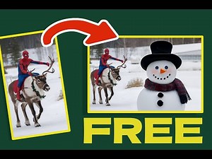 FREE Generative fill online without watermark | Photopea Tutorial