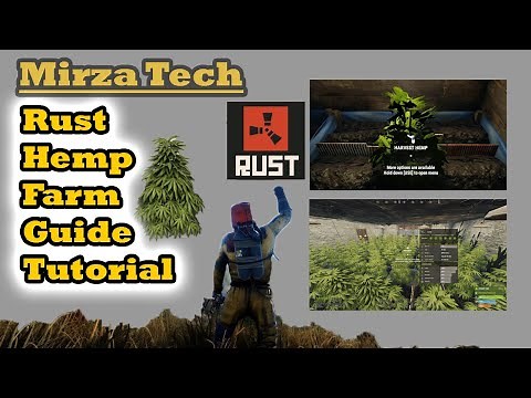 Hemp Farm for Rust | Beginner to PRO Guide | 2021 Massive Farming Update