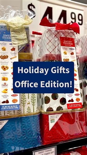 🎁 This holiday season, the sweet tidings come with sweet treats! ✨ At just $44.99, this holiday gift set of festive tins is stacked and stocked full with premium goodies - think Ghirardelli chocolate, Lindt truffles, Pirouline wafer rolls, and so much more. It’s the perfect gift for offices, coworkers, secret Santas, or anyone who deserves a little seasonal sweetness. 🍫🎄 👉🏽 Find the Sweet Tidings Treats Tower in store now! #PricedRightCayman #HolidayGifting #ShopHappy | Priced Right