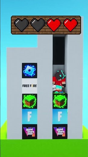 GUESS the ORDER of the GAMES in Minecraft! #shorts #minecraft