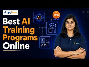 Best AI Training Programs Online In 2026 | Top 5 AI Training Programs To Get A Job | Simplilearn