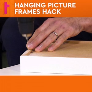 Hang your pictures frames perfectly with this clever little hack. Blind Veterans UK | Together TV