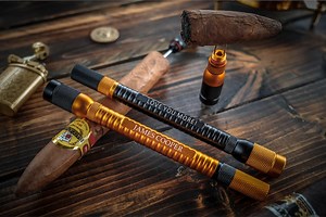 Cigar Cutter Punch, 4-in-1 Double Punch, Cigar Draw Enhancer, Tool Needle, Cigar Accessory, Travel Cigar Nubber, Cigar Pick, Christmas Gift - Etsy