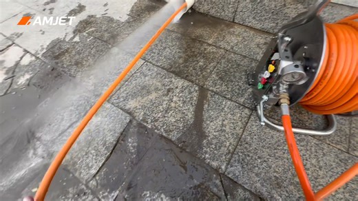 6.6K views · 69 reactions |  R2 MINI HOSE REEL IN ACTION!  See the R2 Mini in full power — compact size, smooth rotation, and strong pressure handling up to 350 bar (4350 psi). Built from 304 stainless steel, it’s durable, easy to use, and perfect for any jetting setup. Watch the performance, feel the precision.  #AMJET #R2Mini #HoseReel #JettingPower #CleaningTools #HighPressure #PerformanceTest | Mike Amjet | Facebook