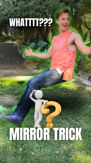 Coolest Mirror Trick Ever: An Illusion That Defies Belief