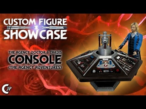 Custom Figure Showcase : The Agency Doctor & TARDIS Console (The Agency Adventures)