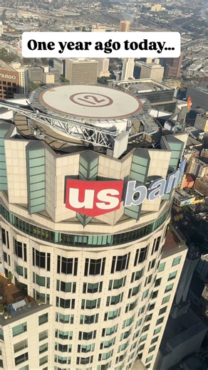 3.3K views · 24 reactions | One year ago today, @robin.at.tam took me up in his helicopter for my first ever flight in a whirly bird. I got to see LA on a gorgeous day - before the fires. #La #losangeles #fly | Thewhitgeorge | Facebook