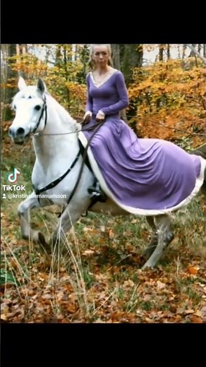 Sweden is beautiful now ❤️🍄🎃 #vikingwoman #vikings #lifestyle #viking #horse #swedish #nature