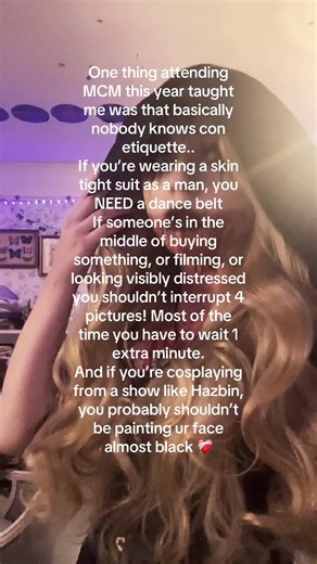 Just my opinion tho #mcmlondon2026 #conettiquette #beladimitrescucosplay #comicon #publiccosplay