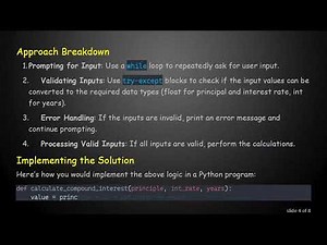 Mastering Python Input Validation: Using try-except and while Loops