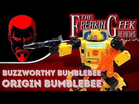 Buzzworthy Bumblebee ORIGIN BUMBLEBEE: EmGo's Transformers Reviews N' Stuff