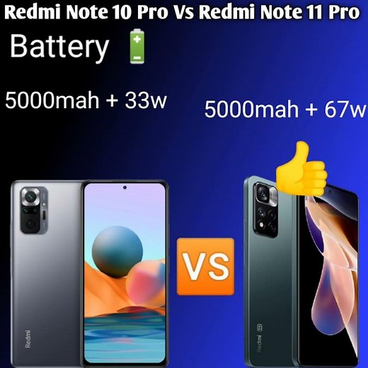 Redmi Note 10 Pro VS Redmi Note 11 Pro