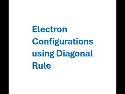 The Diagonal Rule