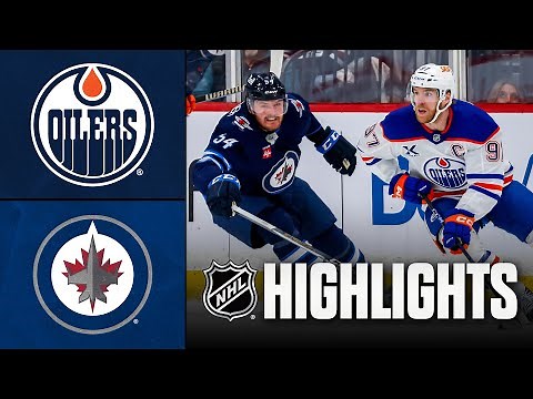 NHL Preseason Highlights | Oilers vs. Jets | September 23, 2025