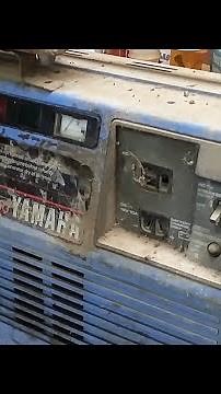 Yamaha EF600 Generator first run in 25+ years