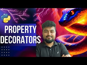 #93 Python Tutorial for Beginners | Property Decorators | Hindi