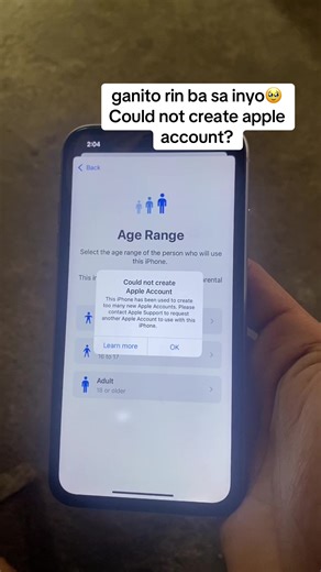 Uy mga ka-Apple! 🍎 Nahihirapan ka bang gumawa ng Apple ID at biglang lumalabas ang “Could not create Apple account”? Maraming users ang nakaka-experience nito, lalo na sa bagong device o bagong email. May simple at tamang guide akong puwedeng i-share para mas maintindihan kung bakit ito nangyayari at ano ang dapat gawin. 💬 Comment “GUIDE” para sa step-by-step tips. #AppleIDPH #iPhoneTips #PinoyTech
