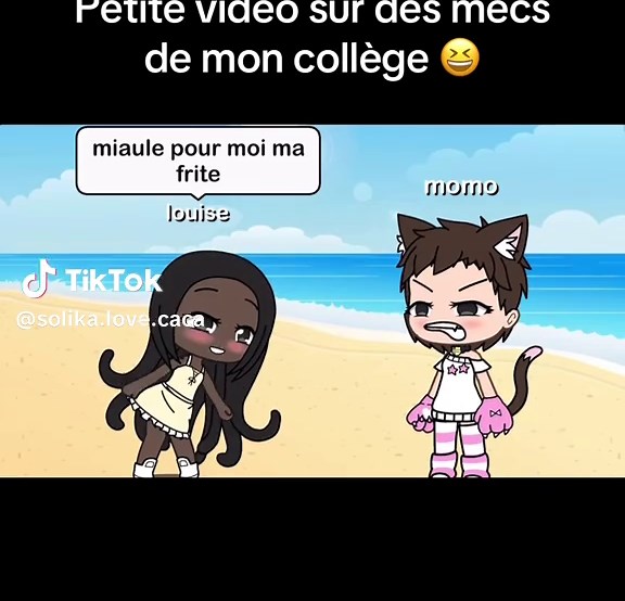 Humour des garçons au collège : Gacha Life 😆