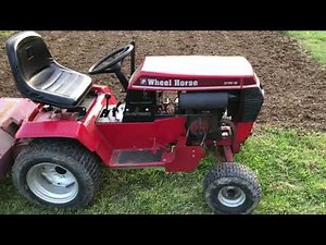 312-8 Wheel Horse Tiller