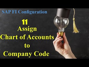 011 SAP FI Configuration: Assign Chart of Accounts to Company Code