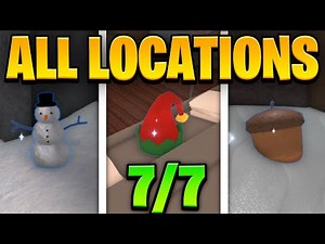 How To FIND ALL 7 ITEM LOCATIONS In MURDER MYSTERY 2! - (SANTA'S LIST QUEST EVENT 2025!)
