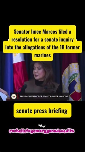 Senator Imee Marcos#file#resolution#shorts#viralshort#fyp