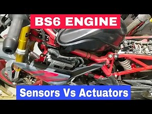 What Do Sensors & Actuators Do In A BS6 Engine? | Relation Between Automotive Sensor, ECU & Actuator