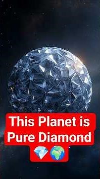 A Planet Made of DIAMONDS? 💎✨ Mind-Blowing Discovery! #amazing #space #technology #science #sierra