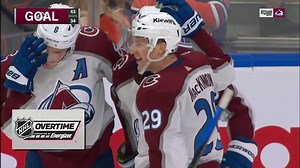 BUZZER BEATER OVERTIME WINNER! 🤯 Artturi Lehkonen redirects the game-winning goal for the Colorado Avalanche in overtime! | NHL