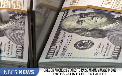Oregon among 22 states to raise minimum wage in 2026 - KOBI-TV NBC5 / KOTI-TV NBC2