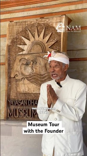 Touring Neka Art Museum with the Founder | Bali Art & Culture Walkthrough #museum #trip #travel